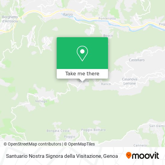 Santuario Nostra Signora della Visitazione map