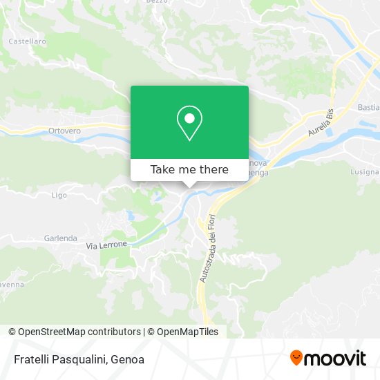 Fratelli Pasqualini map