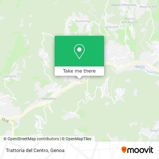 Trattoria del Centro map