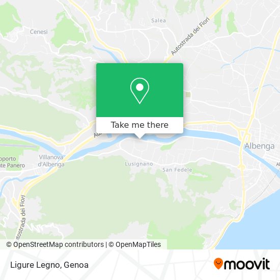 Ligure Legno map