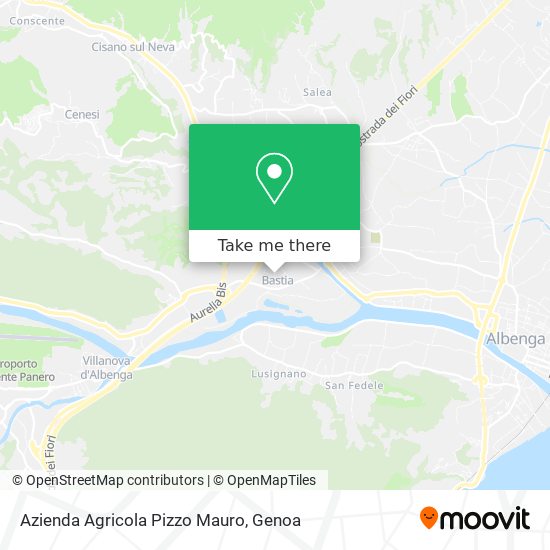 Azienda Agricola Pizzo Mauro map