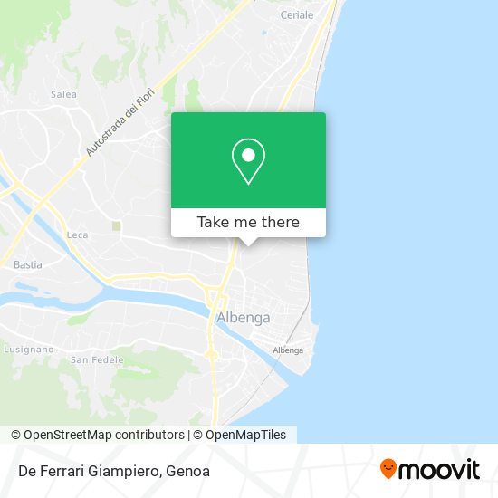 De Ferrari Giampiero map