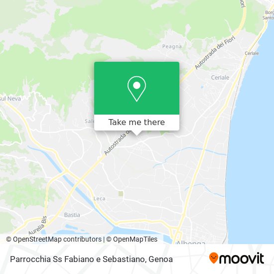 Parrocchia Ss Fabiano e Sebastiano map