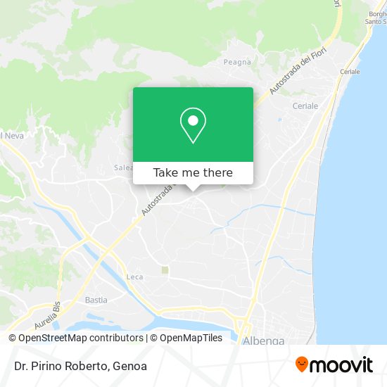 Dr. Pirino Roberto map