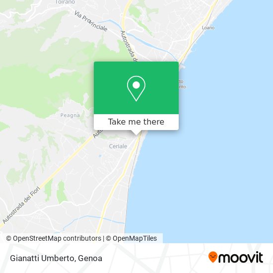 Gianatti Umberto map