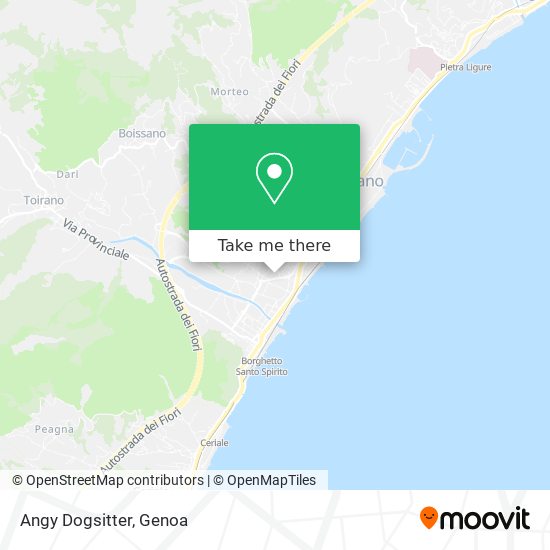 Angy Dogsitter map