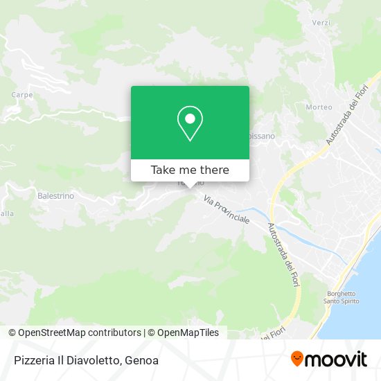 Pizzeria Il Diavoletto map