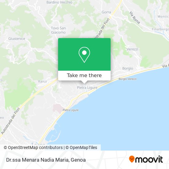 Dr.ssa Menara Nadia Maria map