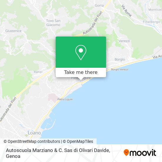 Autoscuola Marziano & C. Sas di Olivari Davide map
