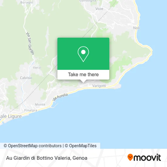 Au Giardin di Bottino Valeria map