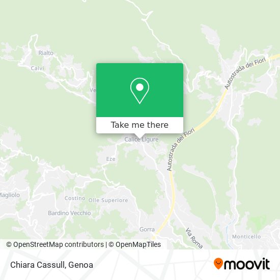Chiara Cassull map