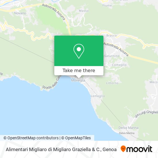 Alimentari Migliaro di Migliaro Graziella & C. map