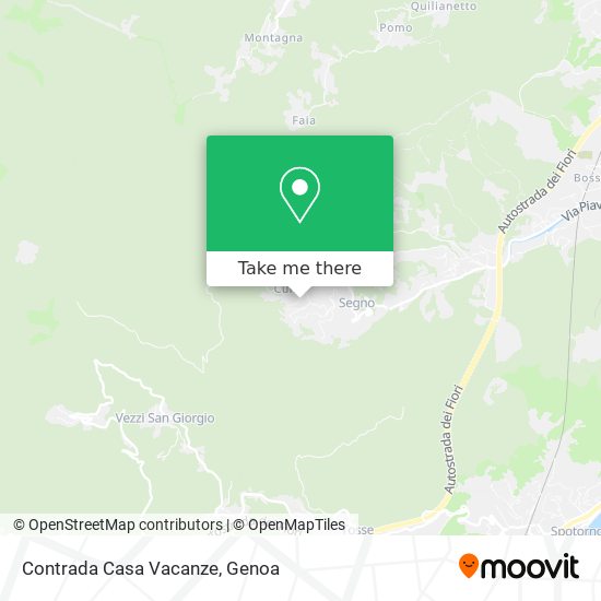 Contrada Casa Vacanze map