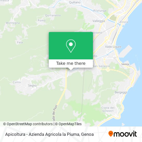 Apicoltura - Azienda Agricola la Piuma map