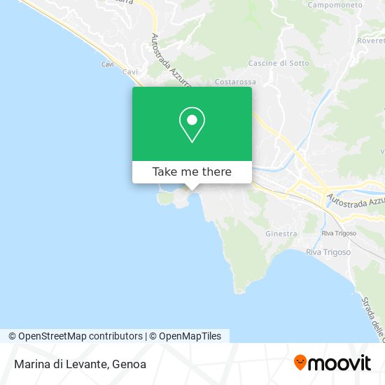 Marina di Levante map