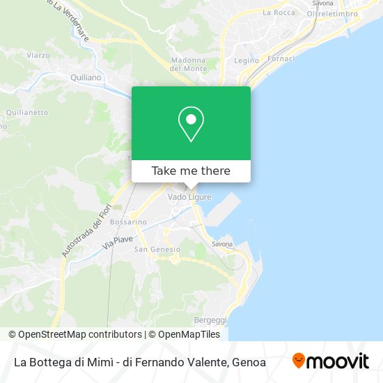 La Bottega di Mimì - di Fernando Valente map