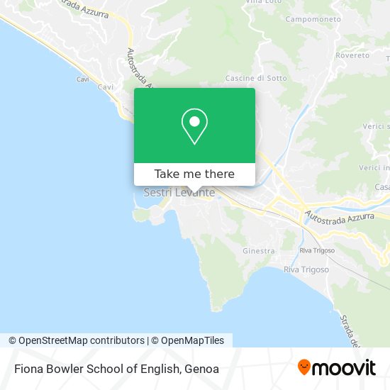 Fiona Bowler School of English map