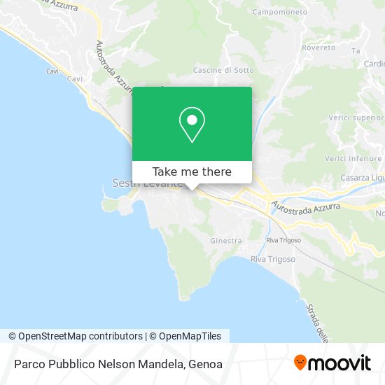 Parco Pubblico Nelson Mandela map