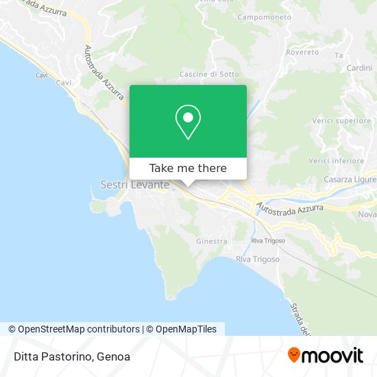 Ditta Pastorino map