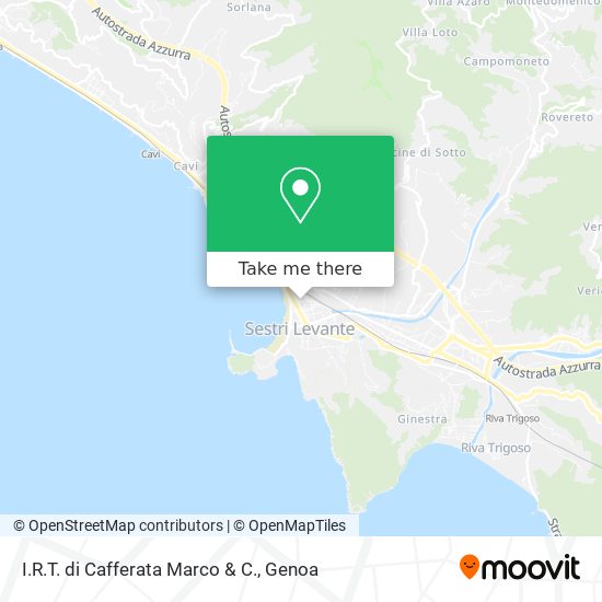 I.R.T. di Cafferata Marco & C. map