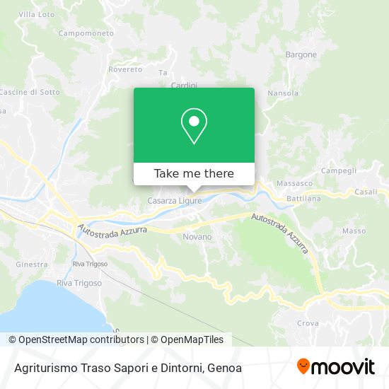 Agriturismo Traso Sapori e Dintorni map