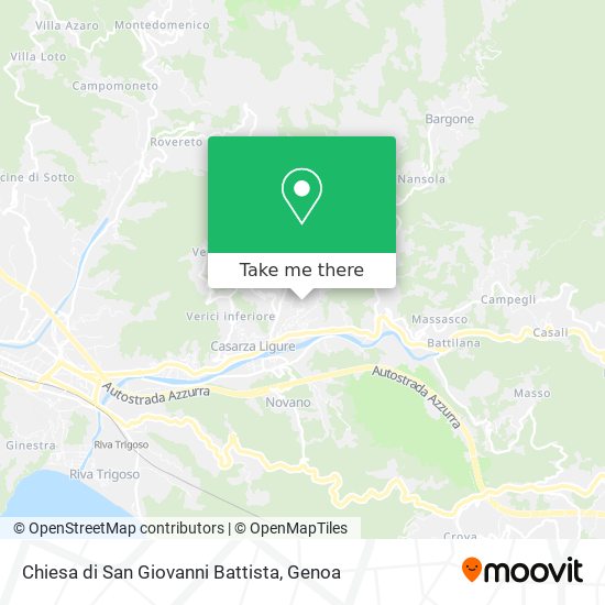 Chiesa di San Giovanni Battista map