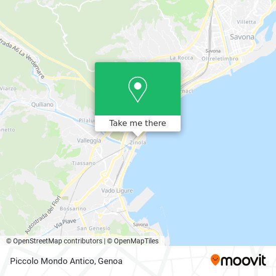 Piccolo Mondo Antico map