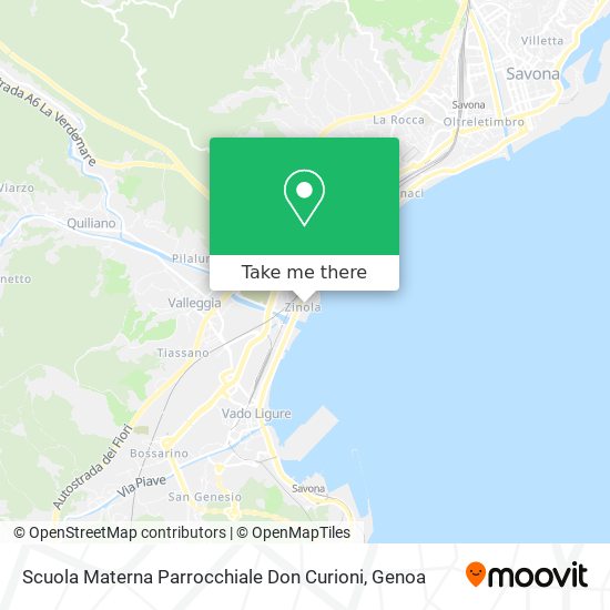 Scuola Materna Parrocchiale Don Curioni map