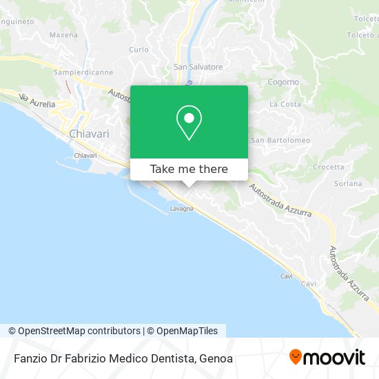 Fanzio Dr Fabrizio Medico Dentista map