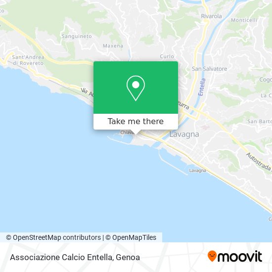 Associazione Calcio Entella map