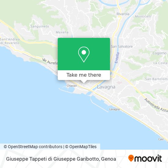 Giuseppe Tappeti di Giuseppe Garibotto map