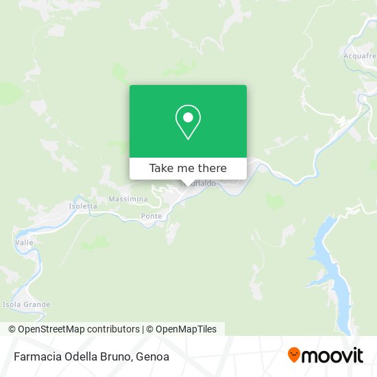 Farmacia Odella Bruno map