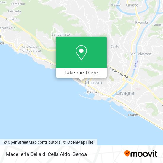 Macelleria Cella di Cella Aldo map