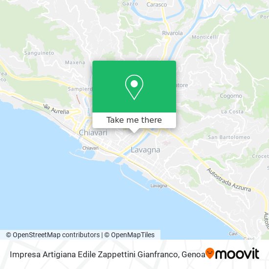 Impresa Artigiana Edile Zappettini Gianfranco map