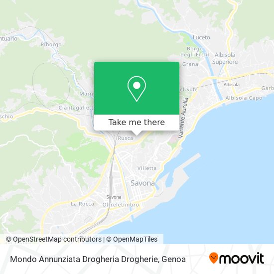 Mondo Annunziata Drogheria Drogherie map