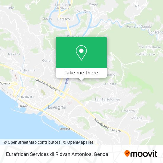 Eurafrican Services di Ridvan Antonios map