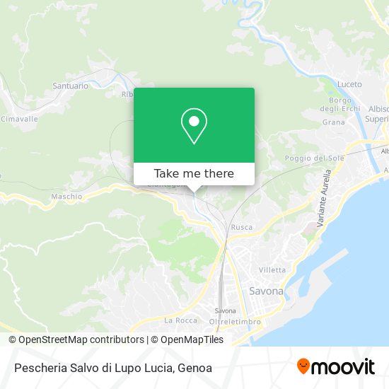 Pescheria Salvo di Lupo Lucia map