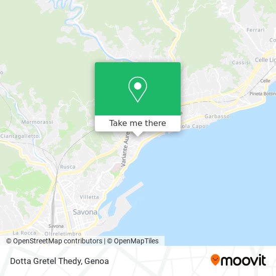 Dotta Gretel Thedy map