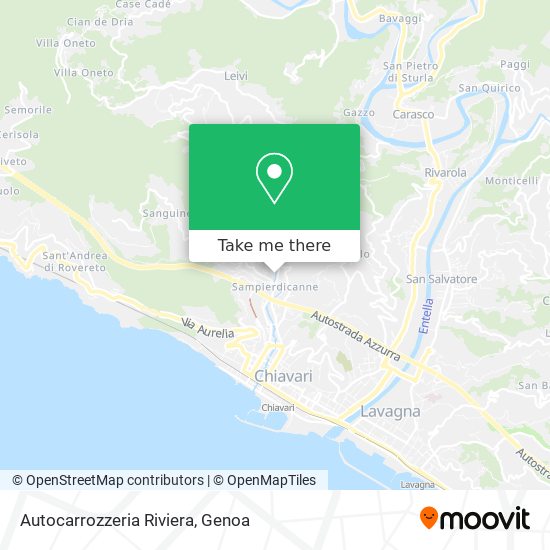 Autocarrozzeria Riviera map