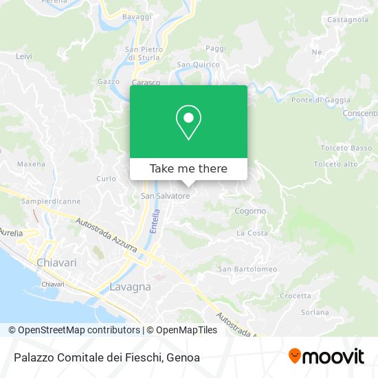 Palazzo Comitale dei Fieschi map