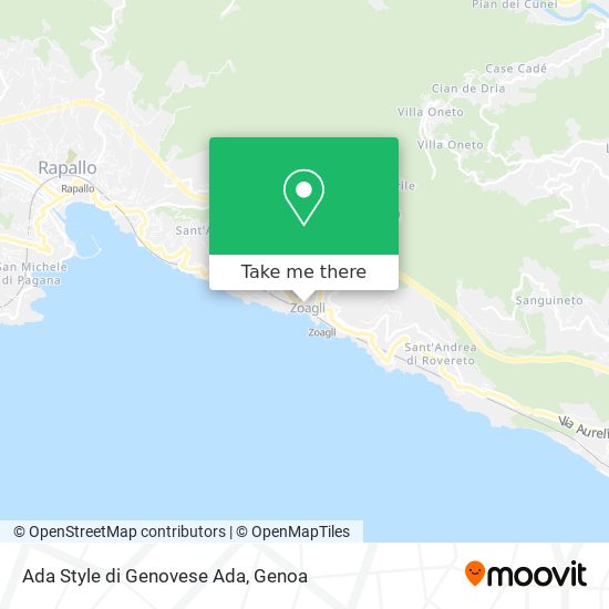 Ada Style di Genovese Ada map