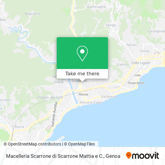 Macelleria Scarrone di Scarrone Mattia e C. map