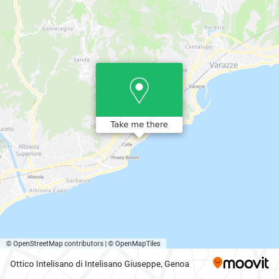 Ottico Intelisano di Intelisano Giuseppe map