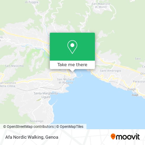 Afa Nordic Walking map