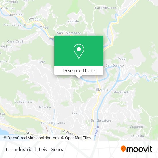 I.L. Industria di Leivi map