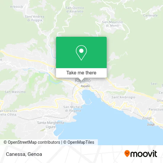 Canessa map