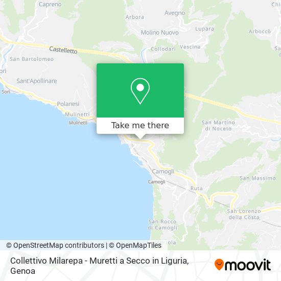 Collettivo Milarepa - Muretti a Secco in Liguria map