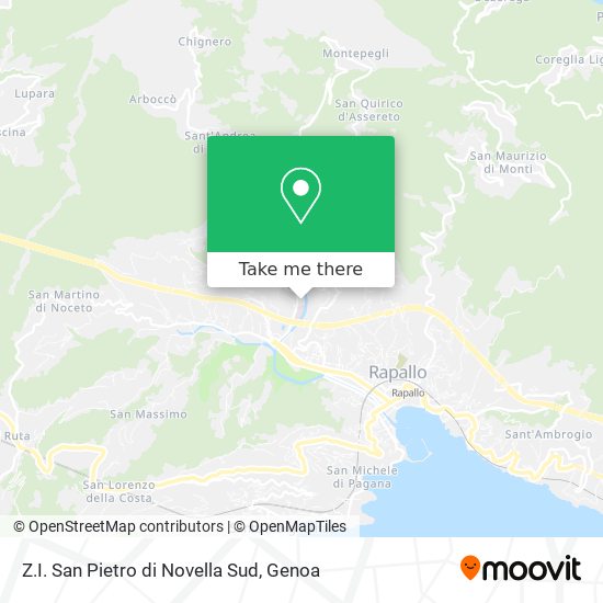 Z.I. San Pietro di Novella Sud map