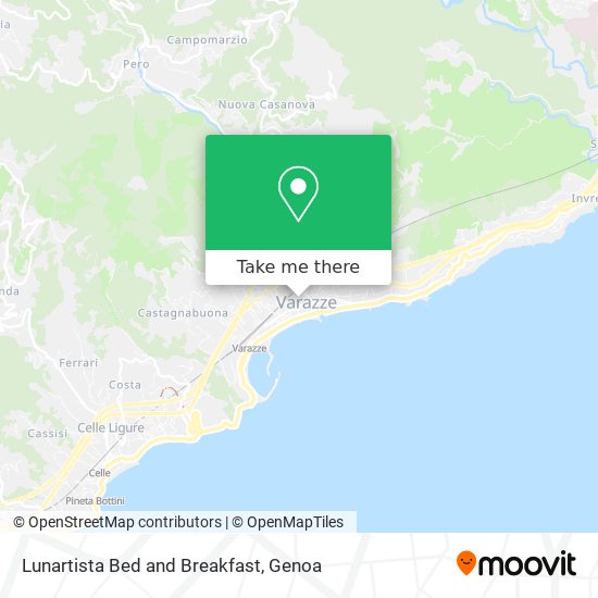 Lunartista Bed and Breakfast map