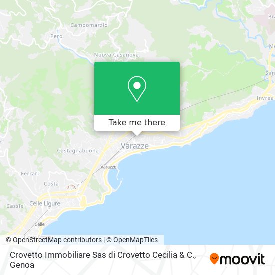 Crovetto Immobiliare Sas di Crovetto Cecilia & C. map